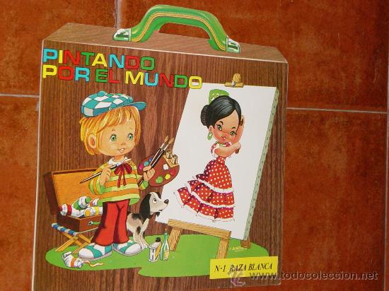 Gebrauchte B&uuml;cher: PINTANDO POR EL MUNDO, N&ordm; 1 RAZA BLANCA. EDICIONES A. SALDA&Ntilde;A.1979