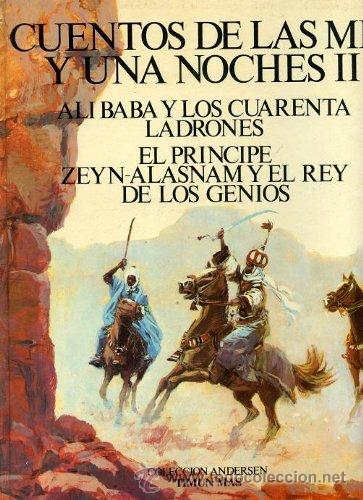 Libros de segunda mano: CUENTOS DE LAS MIL Y UNA NOCHES II ilustraciones de LUIS BERMEJO,,