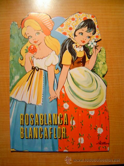 Libros de segunda mano: CUENTO TROQUELADO ROSABLANCA BLANCAFLOR  EDITORIAL VILMAR - Foto 1