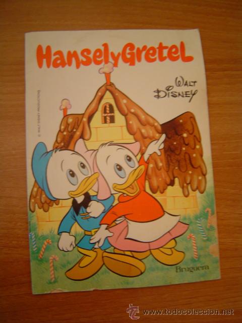 Libros de segunda mano: CUENTO HANSEL Y GRETEL WALT DISNEY BRUGUERA - Foto 1