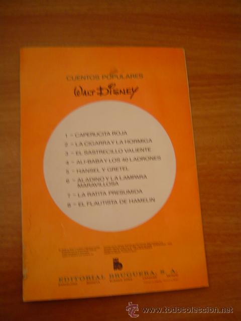 Libros de segunda mano: CUENTO HANSEL Y GRETEL WALT DISNEY BRUGUERA - Foto 2