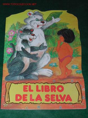 Libros de segunda mano: CUENTO TROQUELADO: EL LIBRO DE LA SELVA - Foto 1