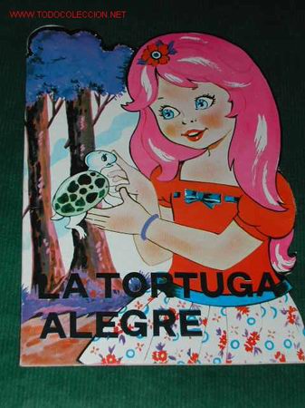 Libros de segunda mano: CUENTO TROQUELADO: LA TORTUGA ALEGRE - Foto 1