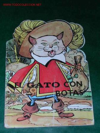 Libros de segunda mano: CUENTO TROQUELADO: EL GATO CON BOTAS - Foto 1
