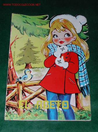 Libros de segunda mano: CUENTO TROQUELADO: EL ABETO - Foto 1