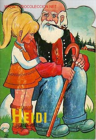 Libros de segunda mano: CUENTO DE LA HEIDI TROQUELADO - Foto 1