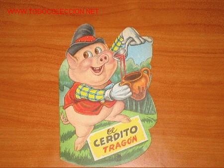 Libros de segunda mano: Cuento troqulado EL CERDITO TRAGON - Foto 1