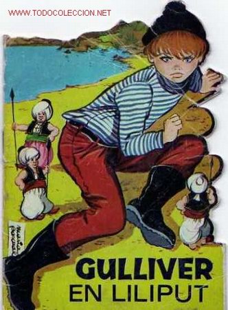 Libros de segunda mano: CUENTO TROQUELADO GULLIVER EN LILIPUT - Foto 1