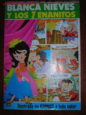 Libros de segunda mano: CUENTO COMIC-BLANCANIEVES Y LOS 7 ENANITOS.ED. FHER.1973