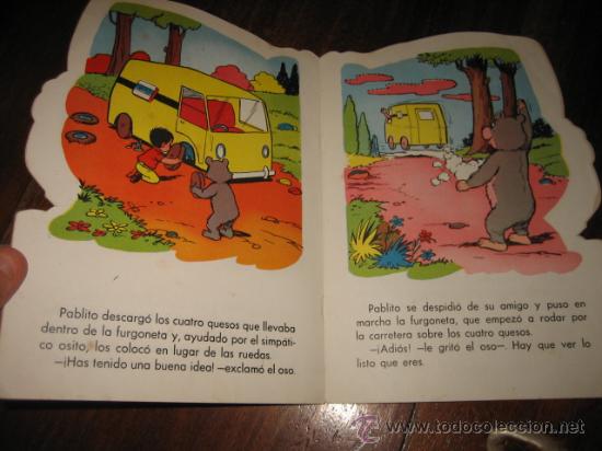 Libros de segunda mano: LOS QUESOS    CUENTOS TROQUELADOS   TORAY   1970 - Foto 2