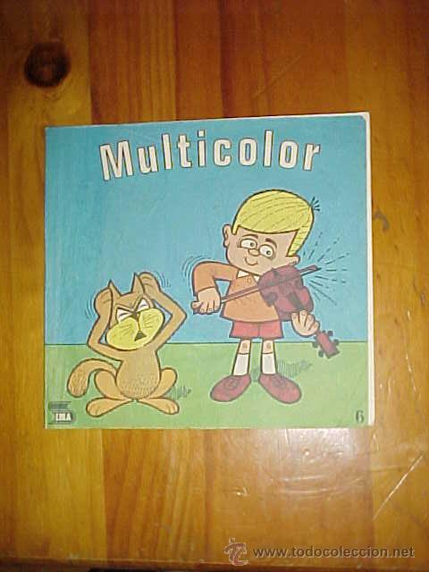 Libros de segunda mano: MULTICOLOR. EDITORIAL SIMA 1976 (CUADERNO PARA COLOREAR) - Foto 1