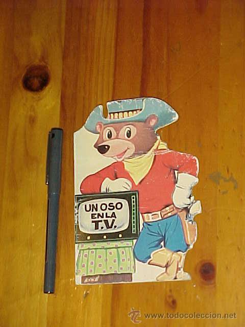 Gebrauchte B&uuml;cher: UN OSO EN LA T.V.EDICIONES TORAY, COLECCION PEQUE&Ntilde;O ZOO N&ordm; 6, 1974