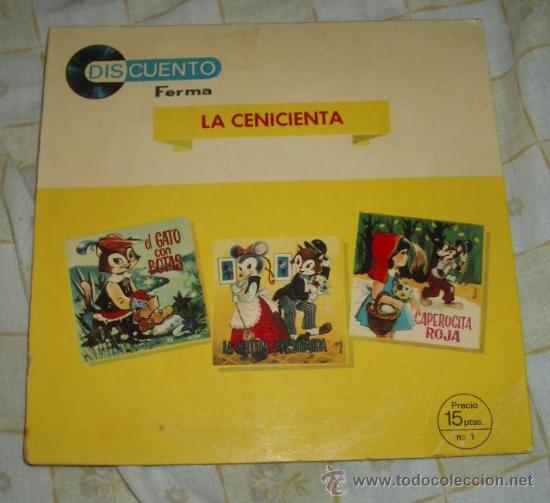Libros de segunda mano: LA CENICIENTA,DIS.CUENTO DE ED.FERMA,A&Ntilde;O 1966 - Foto 2