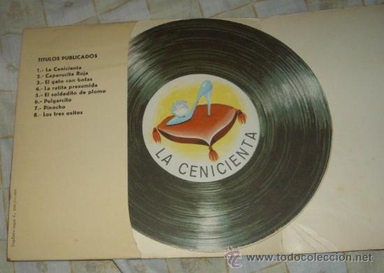Libros de segunda mano: LA CENICIENTA,DIS.CUENTO DE ED.FERMA,A&Ntilde;O 1966 - Foto 3
