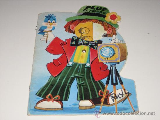 Libros de segunda mano: CUENTO TROQUELADO - PLUF EL PAYASO - 1978 ED. RAYLU - Foto 1