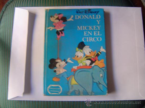 Libros de segunda mano: Cuento Walt Disney. Donald y Mickey en el Circo. - Foto 1