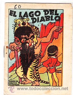 Libri di seconda mano: TESORO DE CUENTOS INFANTILES DIBUJA S.MESTRES EL LAGO DEL DIABLO