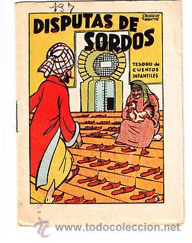 Libri di seconda mano: TESORO DE CUENTOS INFANTILES DIBUJA S.MESTRES DISPUTAS DE SORDOS
