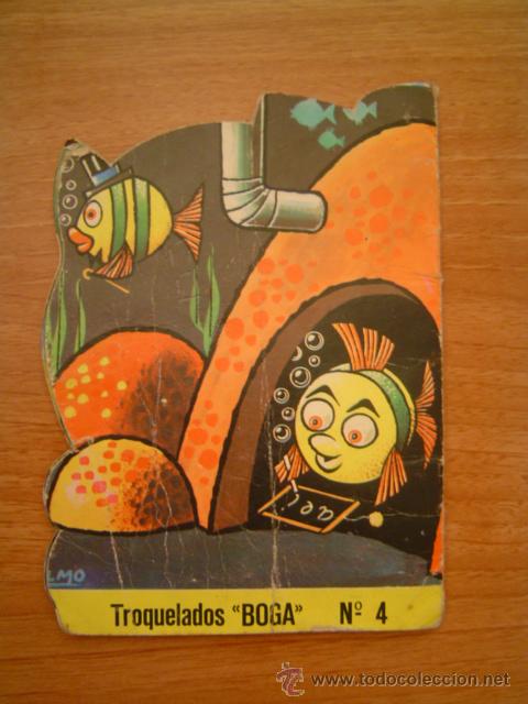 Libros de segunda mano: CUENTO TROQUELADO   BOGA ,N&ordm;4  EL PEZ EXPLORADOR - Foto 2