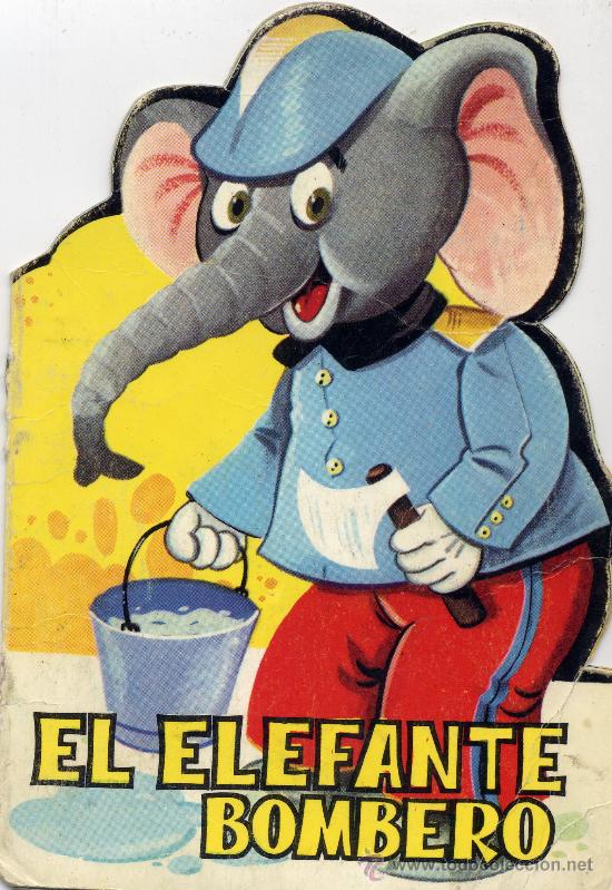 Libros de segunda mano: Cuento troquelado. El elefante bombero. Edit. Ferma, 1966 - Foto 1