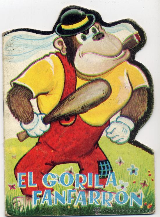 Libros de segunda mano: Cuento troquelado. El gorila fanfarr&oacute;n. Edit. Ferma, 1966 - Foto 1