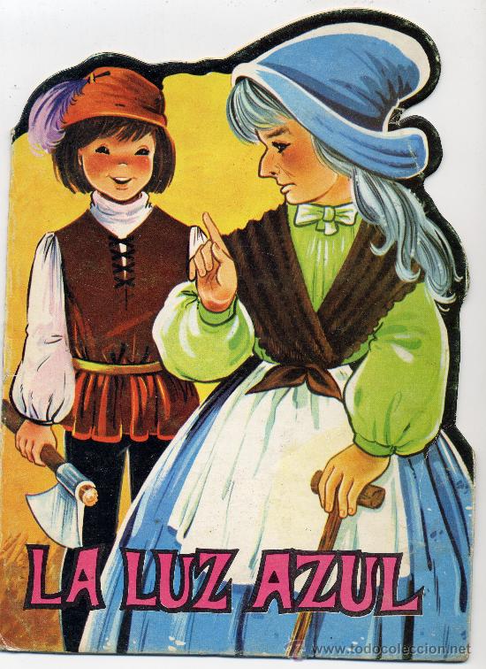 Libros de segunda mano: Cuento troquelado. LA LUZ AZUL . Edit. Ferma, 1967 - Foto 1