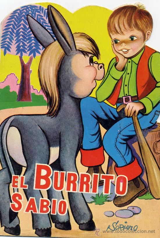 Libros de segunda mano: Cuento troquelado. El burrito sabio. Edit. Fenix, 1968 - Foto 1