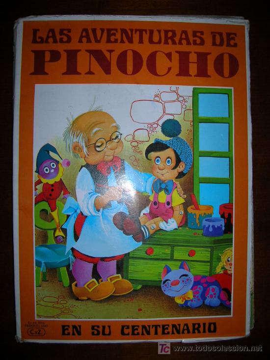 Libros de segunda mano: CUENTO TROQUELADO CON DIORAMAS  - LAS AVENTURAS DE PINOCHO EN SU CENTENARIO -ED. COBAS  1980.
