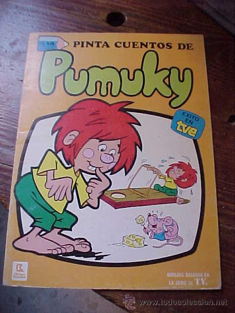Libri di seconda mano: PINTA CUENTOS DE PUMUKY N&ordm; 14. CUENTO, POSTER Y PASATIEMPOS PARA COLOREAR.
