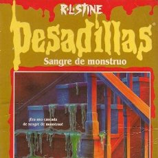 Libri di seconda mano: SANGRE DE MONSTRUO / R.L. STINE ( PESADILLAS; 7 ) - 1ª EDICIÓN