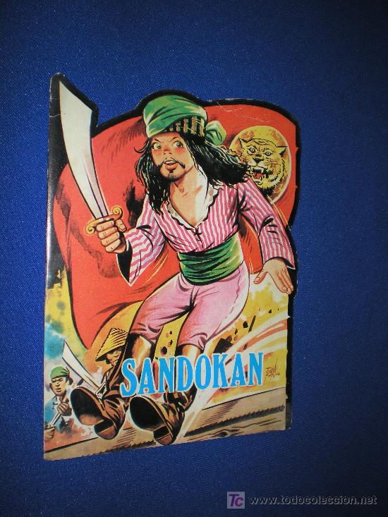 Libros de segunda mano: COLECCION TROQUELADOS CLASICOS - SANDOKAN - JUAN FERNANDEZ EDITOR