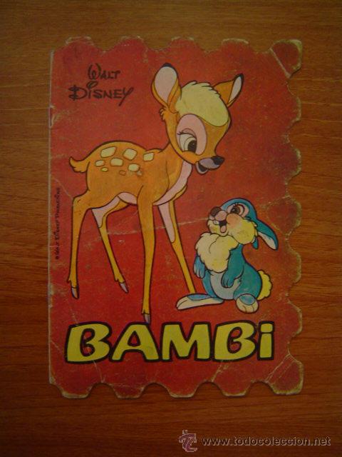 Libros de segunda mano: CUENTO  TROQUELADO DE BANBI --WALT DISNEY - Foto 1