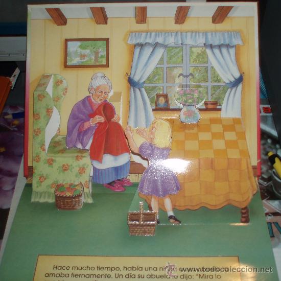 Libros de segunda mano: caperucita roja libro tridimensional - Foto 2