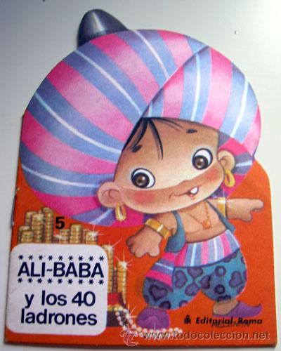 Libros de segunda mano: CUENTO TROQUELADO CHISPA. ALI BABA Y LOS CUARENTA LADRONES. EDITORIAL ROMA. NUM. 5 - Foto 1