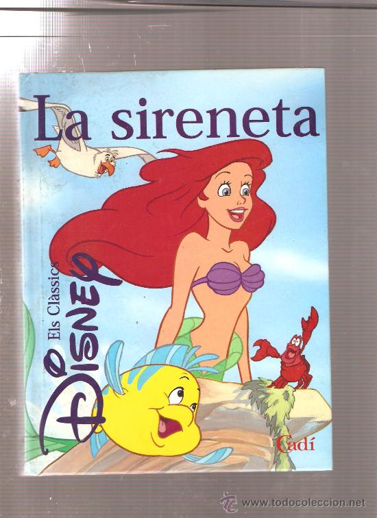 Libros de segunda mano: LLIBRE DISNEY - LA SIRENETA - Foto 1