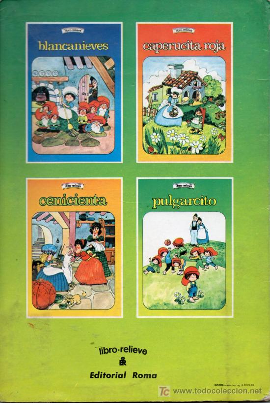 Libros de segunda mano: CUENTO ANTIGUO RELIEVE - PULGARCITO - EDITORIAL ROMA - Foto 5