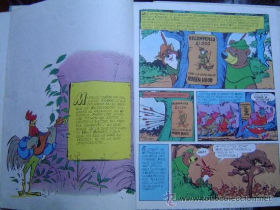 Libros de segunda mano: Cuento  Robin Hood .Walt Disney - Foto 3