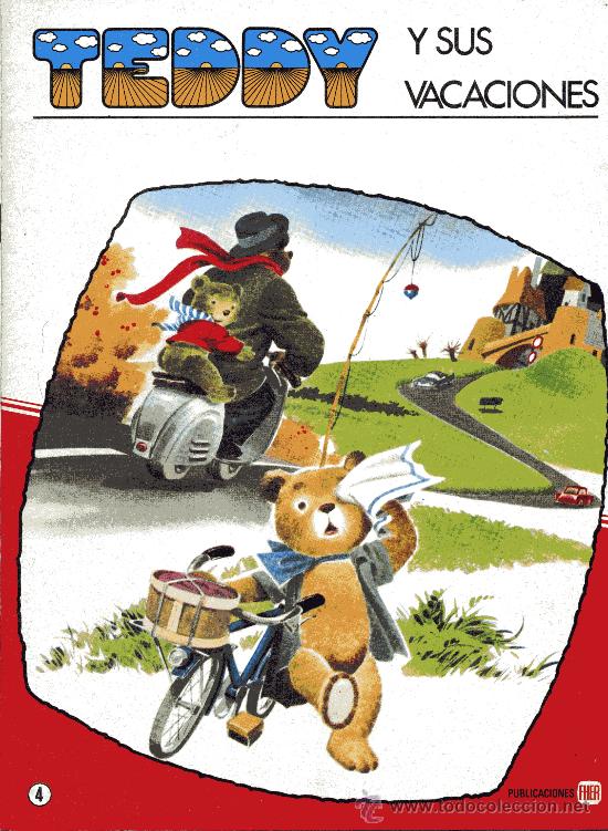 Libros de segunda mano: Teddy y sus vacaciones (Cuento Editorial Fher) - Foto 1