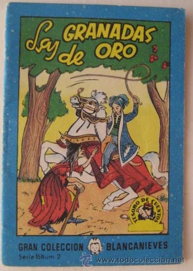 Libros de segunda mano: MINI CUENTO. GRAN COLECCION BLANCANIEVES.- LAS GRANADAS DE ORO  -. ENVIO GRATIS&iexcl;&iexcl;&iexcl;