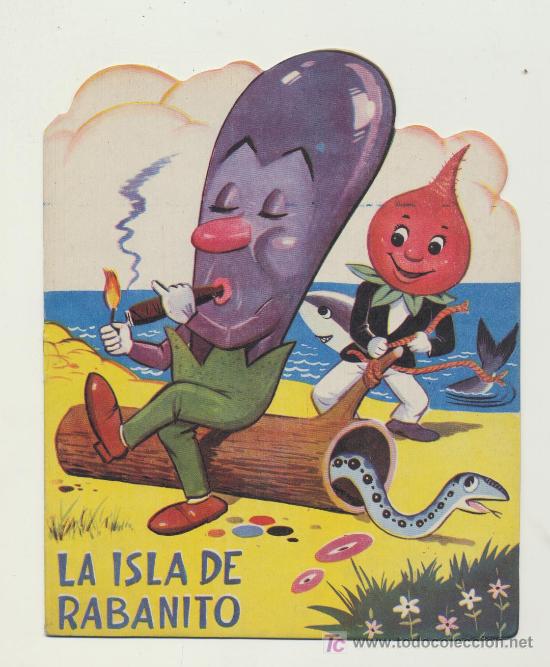 Libros de segunda mano: La Isla de Rabanito. Marco 1962. Dibujos de Ayn&eacute;. - Foto 1
