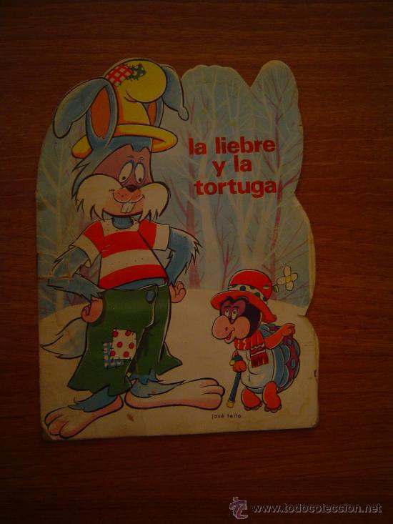 Libros de segunda mano: CUENTO TROQUELADO LA LIEBRE Y LA TORTUGA EDITORIAL VILMAR - Foto 1