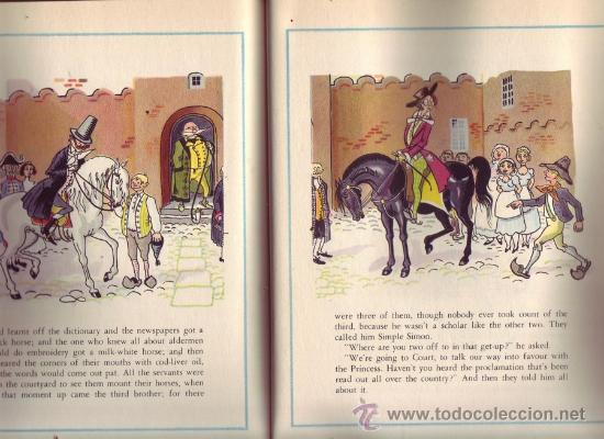Libros de segunda mano: The swineherd and  The tinder box. ANDERSEN. - Foto 2