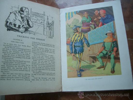 Libros de segunda mano: Robin Hood en ingl&eacute;s ilustrado - Foto 2