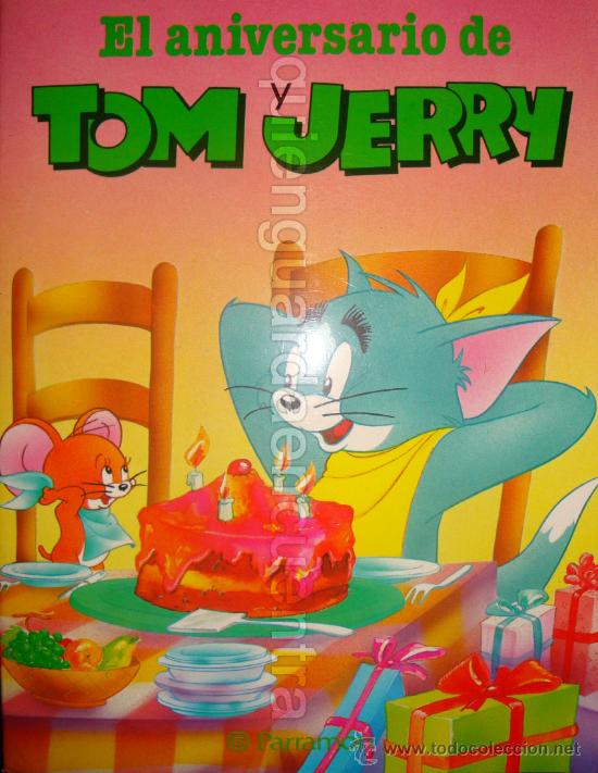 Libros de segunda mano: El aniversario de Tom y Jerry de Parramon Ediciones 1985 Nuevo