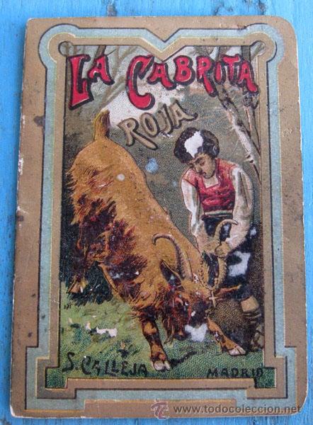 Libros de segunda mano: ANTIGUO CUENTO LA CABRITA ROJA DE CALLEJA - SERIE II TOMO 122 - CUENTOS BONITOS - 10 X 7 CM -