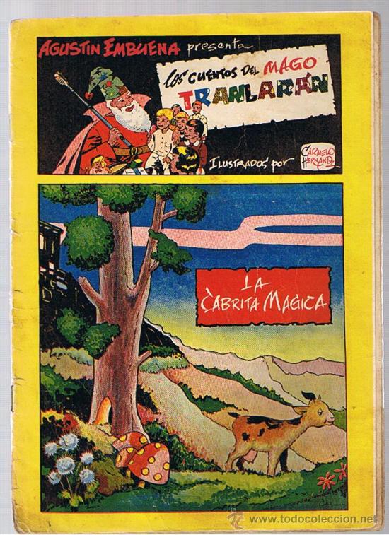 Gebrauchte B&uuml;cher: Los Cuentos del Mago Tranlar&aacute;n. La cabrita M&aacute;gica. Edit. Lecaroz. Sevilla A&ntilde;os 50.