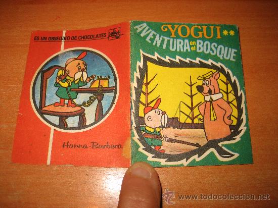 Libros de segunda mano: YOGUI AVENTURA EN EL BOSQUE   OBSEQUIO CHOCOLATES LA CIBELES - Foto 1