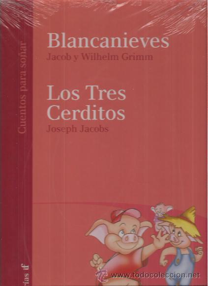 Libros de segunda mano: BLANCANIEVES JACOB Y WILHELM GRIMM LOS TRES CERDITOS JACOBS GRAN TAMA&Ntilde;O 25X34CM ILUSTRADO PRECINTADO