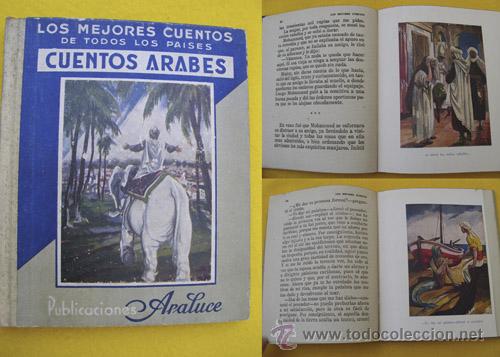 Libros de segunda mano: CUENTOS &Aacute;RABES. 1945. 1&ordf; Edicion. Araluce - Foto 1