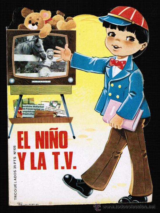 Libros de segunda mano: CUENTO TROQUELADO N&ordm; 68 - EL NI&Ntilde;O Y LA T.V - EDICIONES VILMAR - Foto 1